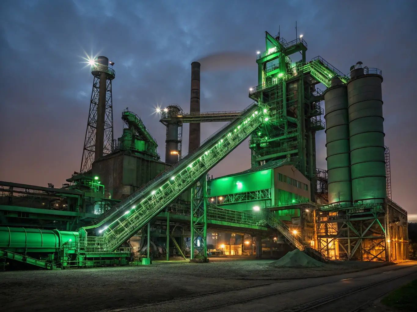 A shot of the material recovery process at Stones River Recycling, showing valuable materials being extracted from e-waste using advanced technology. The image emphasizes the company's commitment to resource recovery.